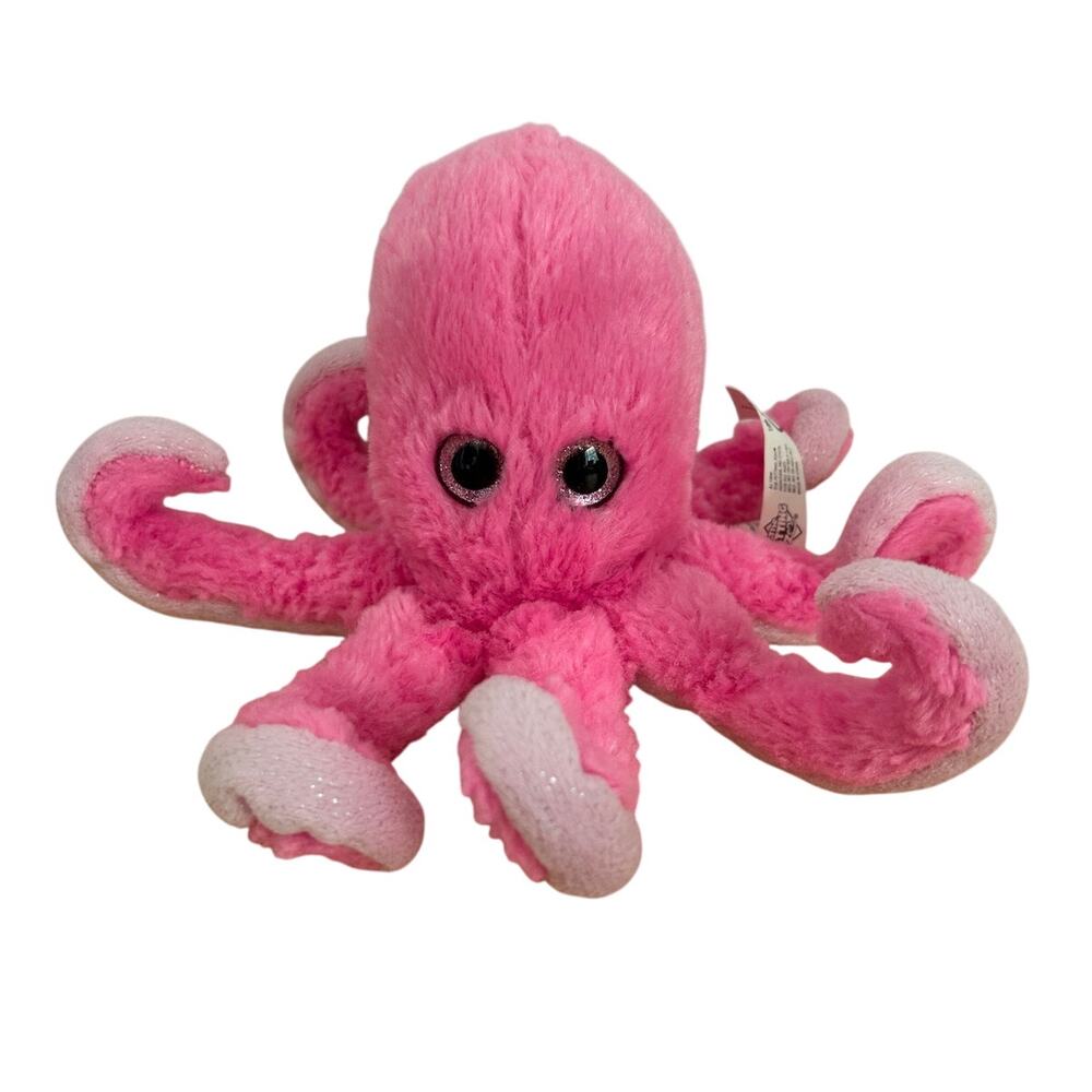The Petting Zoo Pink Octopus Plush – Sea Animal Stuffed Toy